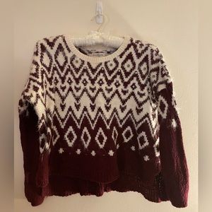 Holiday A&F Rhinestone and Pearl Sweater XS/S